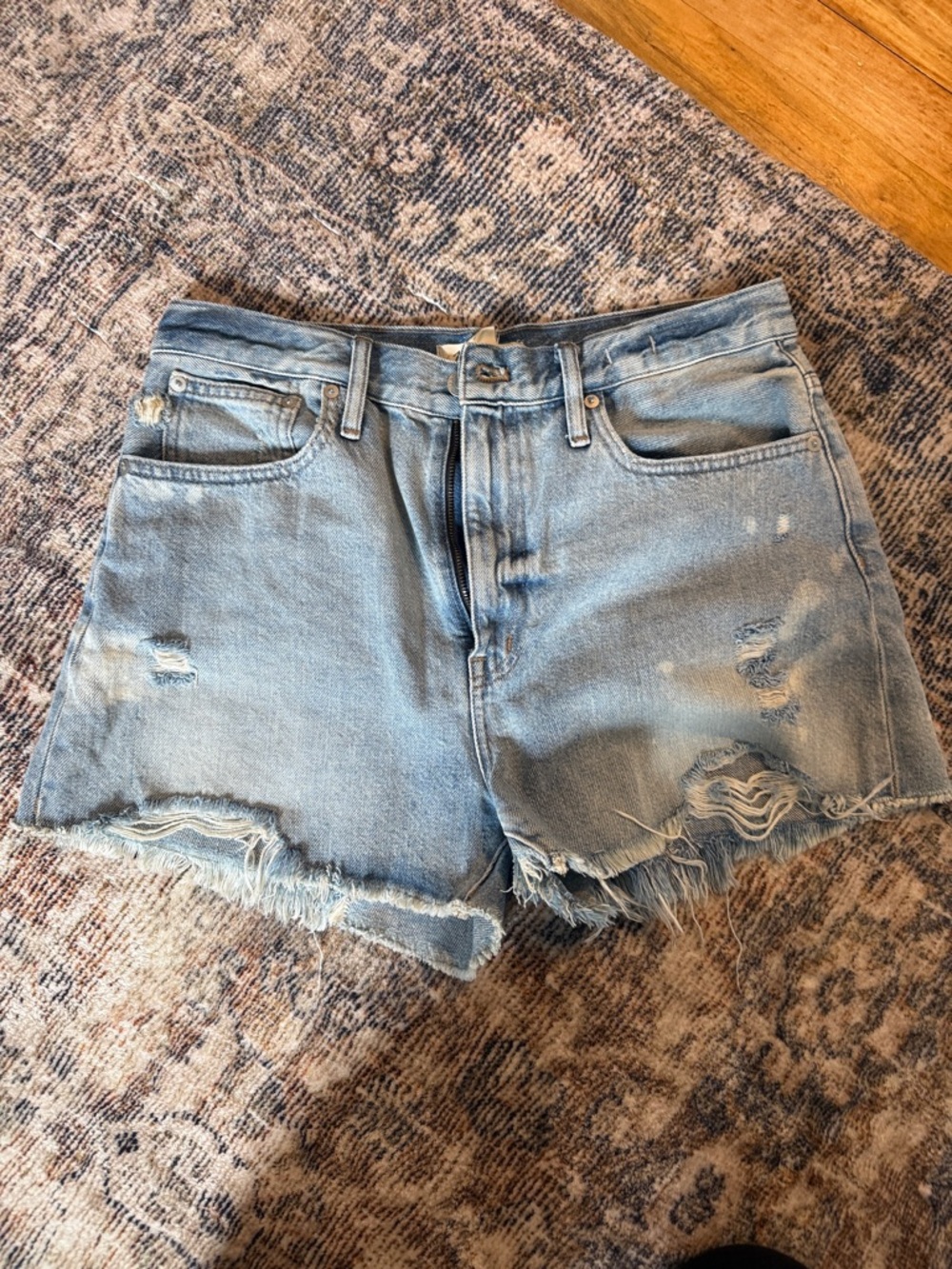 Madewell The Mom Jean Short